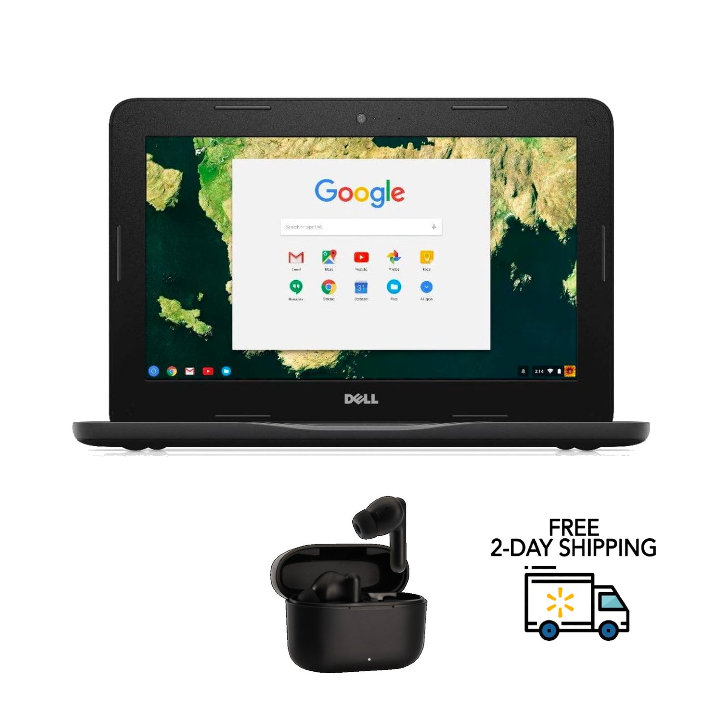 Certified Dell Chromebook 11 device – Free 2-Day US Shipping