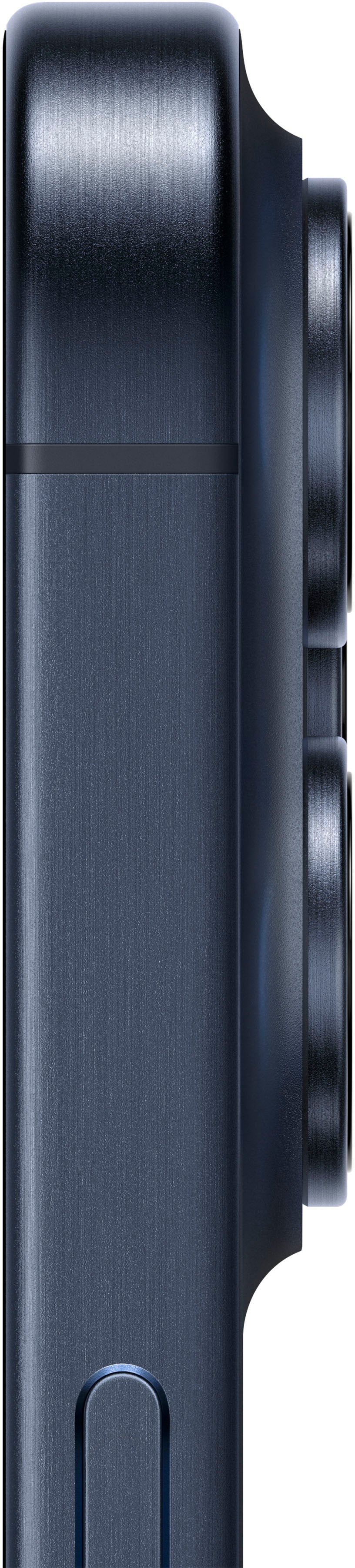 Refurbished Apple iPhone 15 Pro A2848 (Fully Unlocked) 1TB Blue Titanium (Grade B) w/ Wireless Earbuds