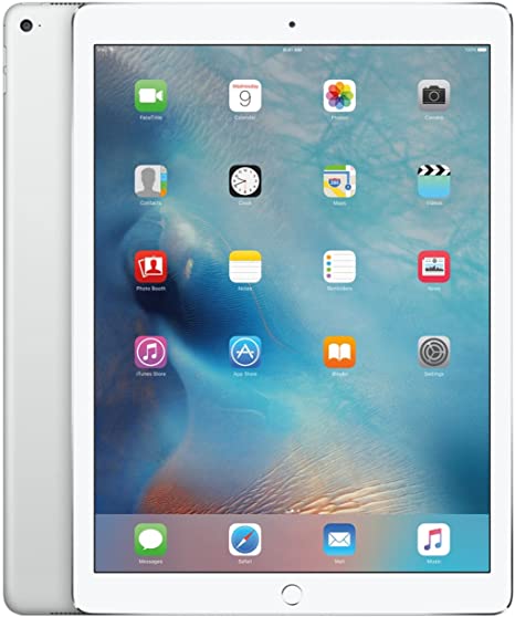Refurbished Apple iPad Pro 12.9" (1st Gen) A1584 (WiFi) 32GB Silver (Grade A+) w/ Wireless Earbuds