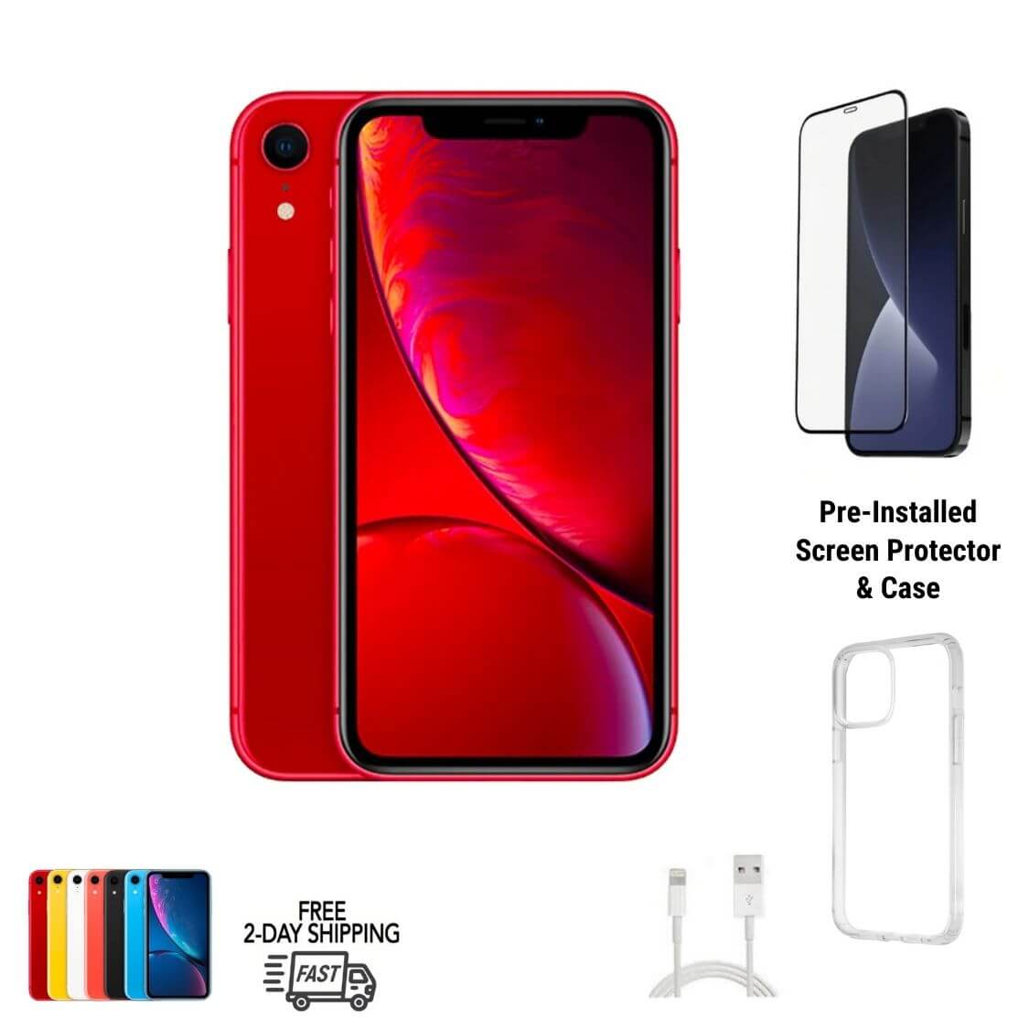Buy iPhone XR – Certified, Unlocked & Free 2-Day US Shipping