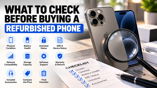 What to Check Before Buying a Refurbished Phone