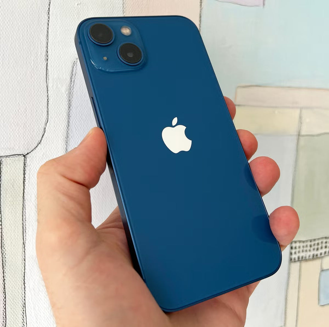iPhone 13 refurbished model close-up