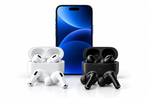 iPhone Bundle with Wireless Earbuds