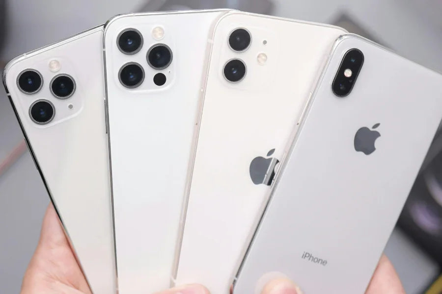 Certified refurbished phones including iPhone and Samsung models