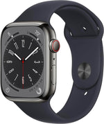 Certified Apple Watch Series 8 Stainless Steel smartwatch – Free 2-Day US Shipping