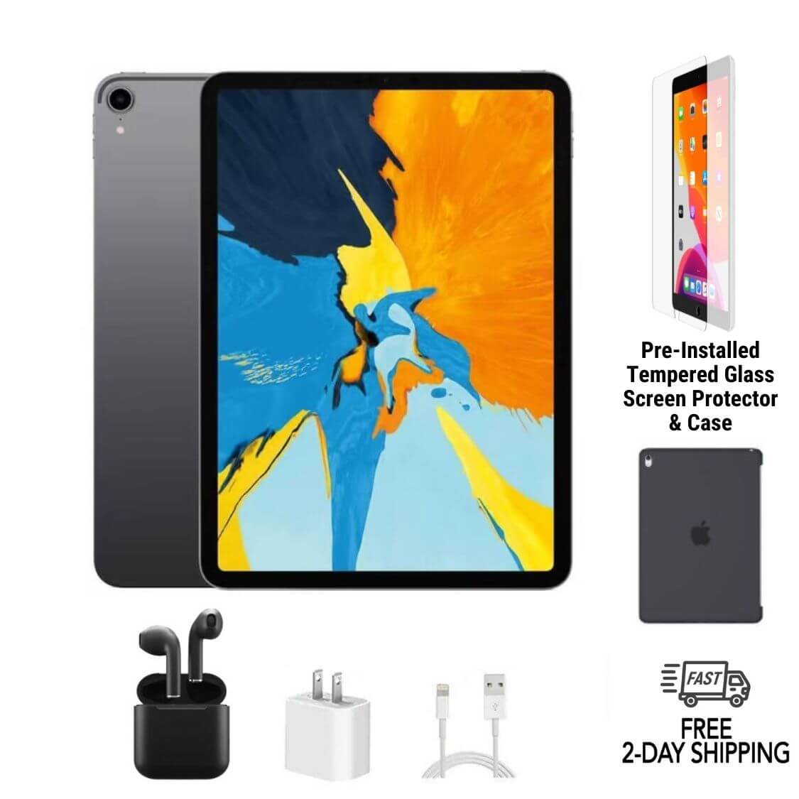 Certified iPad Pro 11" tablet – Free 2-Day US Shipping