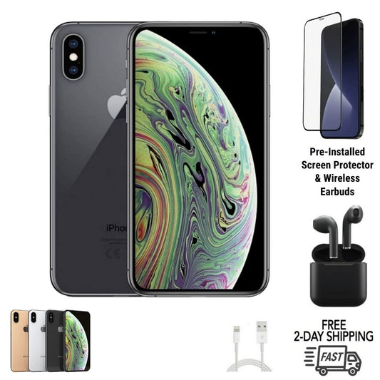 Certified iPhone XS smartphone – Free 2-Day US Shipping