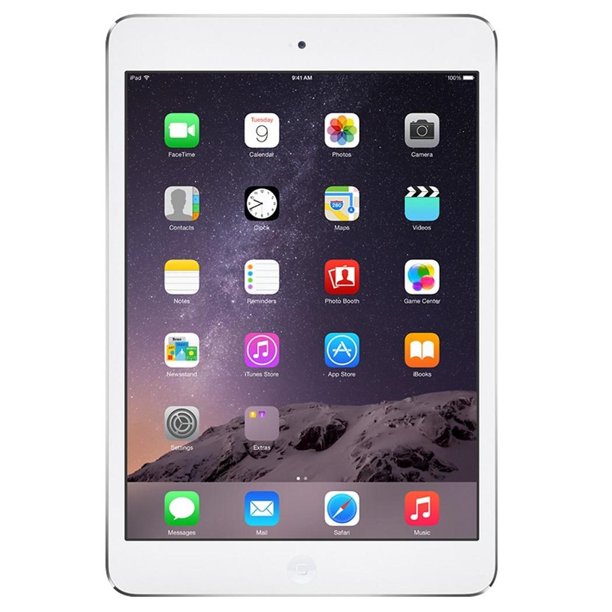 Refurbished Apple iPad Mini 2 | WiFi | Bundle w/ Case, Bluetooth Earbuds, Tempered Glass, Stylus, Charger