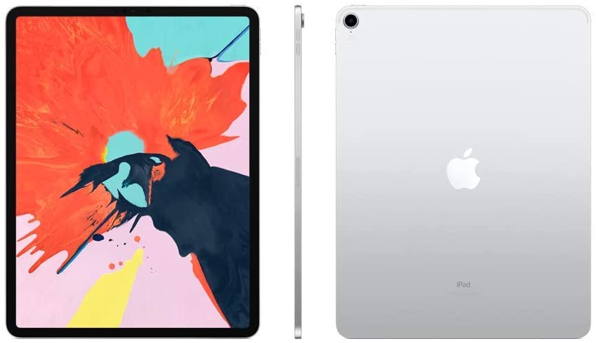 Refurbished Apple iPad Pro 12.9" 3rd Gen | WiFi + Cellular Unlocked | Bundle w/ Case, Bluetooth Earbuds, Tempered Glass, Stylus, Charger
