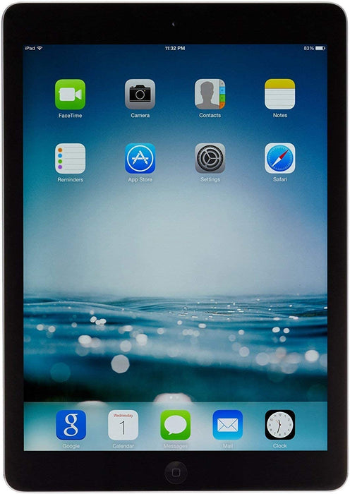 Refurbished Apple iPad Air | WiFi + Cellular Unlocked | Bundle w/ Case, Bluetooth Earbuds, Tempered Glass, Stylus, Charger