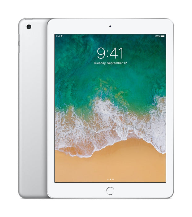 Refurbished Apple iPad 5 | WiFi | Bundle w/ Case, Box, Bluetooth Earbuds, Tempered Glass, Stylus, Stand, Charger