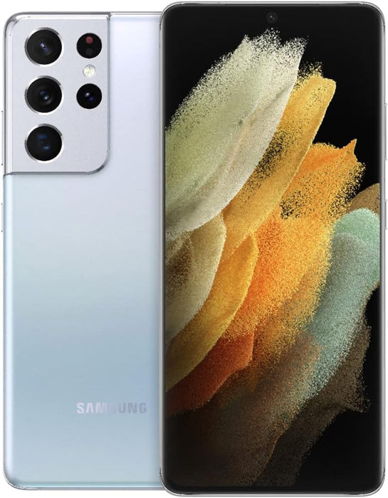 Refurbished Samsung Galaxy S21 Ultra 5G | Fully Unlocked | Bundle w/ Wireless Charger