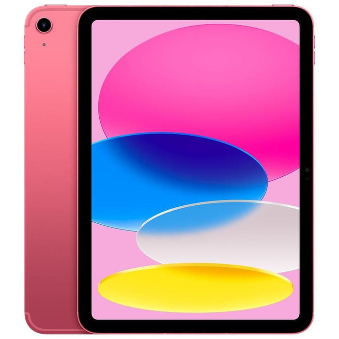 Refurbished Apple iPad 10th Gen | WiFi | Bundle w/ Case, Bluetooth Headset, Tempered Glass, Stylus, Charger