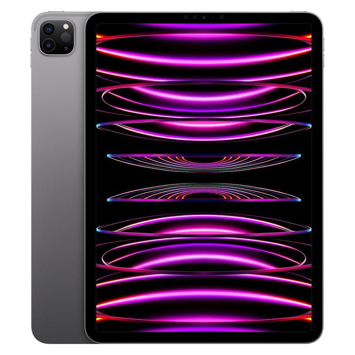 Refurbished Apple iPad Pro 11" | 2022 | WiFi + Cellular Unlocked | Bundle w/ Case, Bluetooth Earbuds, Tempered Glass, Stylus, Charger
