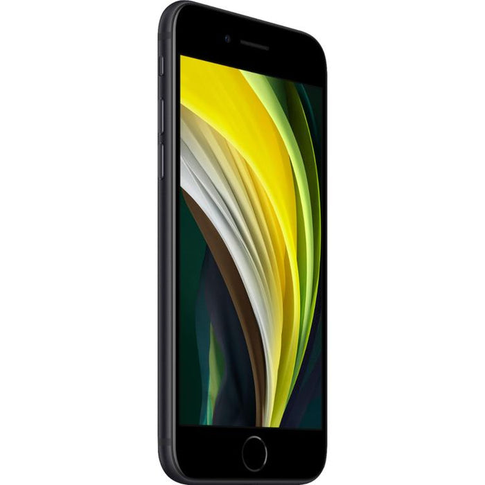 Refurbished Apple iPhone SE 2nd Gen | Fully Unlocked | Bundle w/ Clear Phone Case