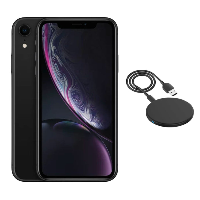 Refurbished Apple iPhone XR | AT&T Only | Bundle w/ Wireless Charger