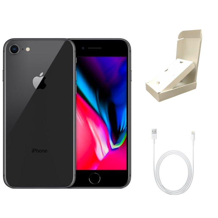 Refurbished Apple iPhone 8 | Fully Unlocked | Bundle w/ Gift Box