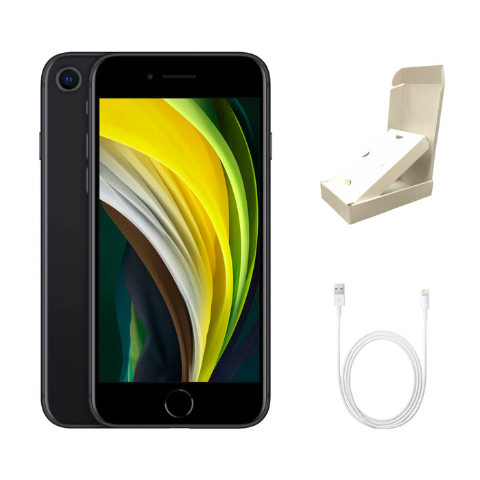 Refurbished Apple iPhone SE 2nd Gen | Fully Unlocked | Bundle w/ Gift Box