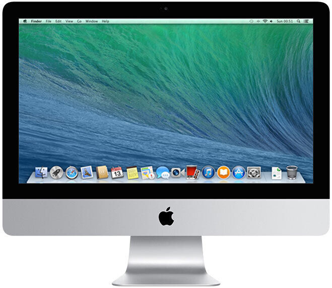 Refurbished Apple iMac 21.5" | 2014 | Intel Core i5-4260U CPU @ 1.4GHz | 8GB RAM