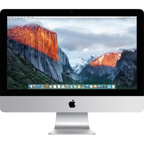 Refurbished Apple iMac 21.5" | 2015 | Intel Core i5-5250U CPU @ 1.6GHz | 8GB RAM | Bundle w/ Neckband Earbuds
