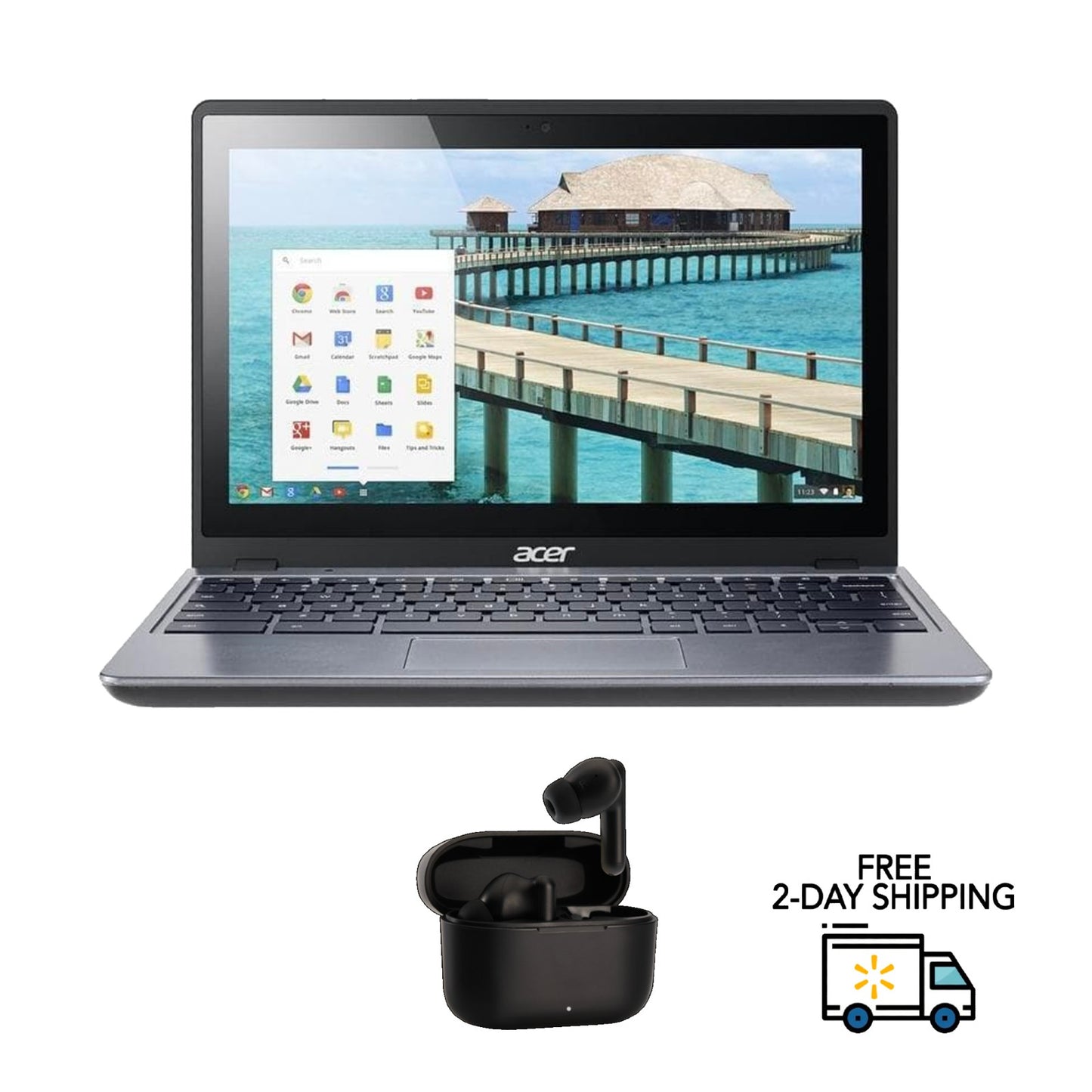 Certified Acer C720P Chromebook Touch Screen device – Free 2-Day US Shipping