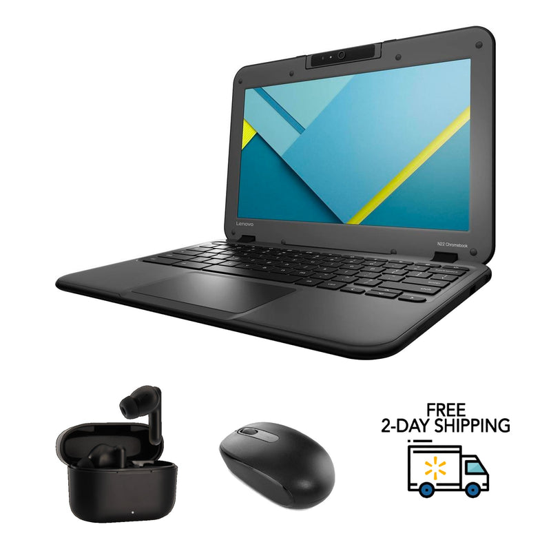 Certified Lenovo Chromebook N22 device – Free 2-Day US Shipping