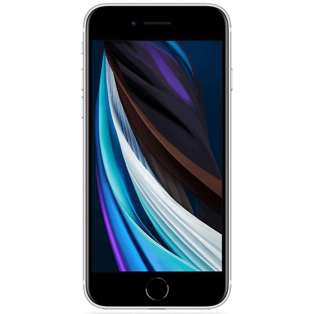 Refurbished Apple iPhone SE 2nd Gen | AT&T Only | Bundle w/ Pre-Installed Tempered Glass