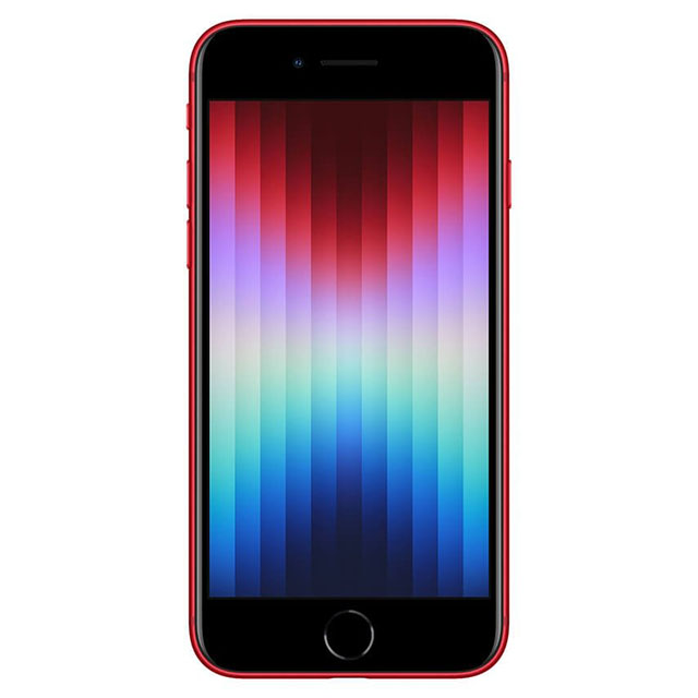 Refurbished Apple iPhone SE 3rd Gen | Spectrum Locked | Bundle w/ Pre-Installed Tempered Glass