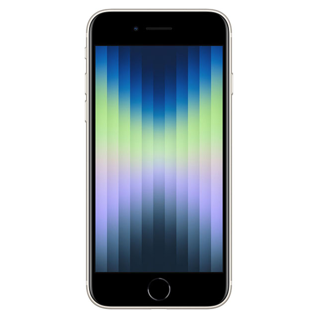 Refurbished Apple iPhone SE 3rd Gen | Spectrum Only | Bundle w/ Pre-Installed Tempered Glass