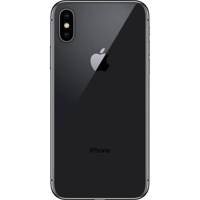 Refurbished Apple iPhone X | T-Mobile Only | Bundle w/ Pre-Installed Tempered Glass