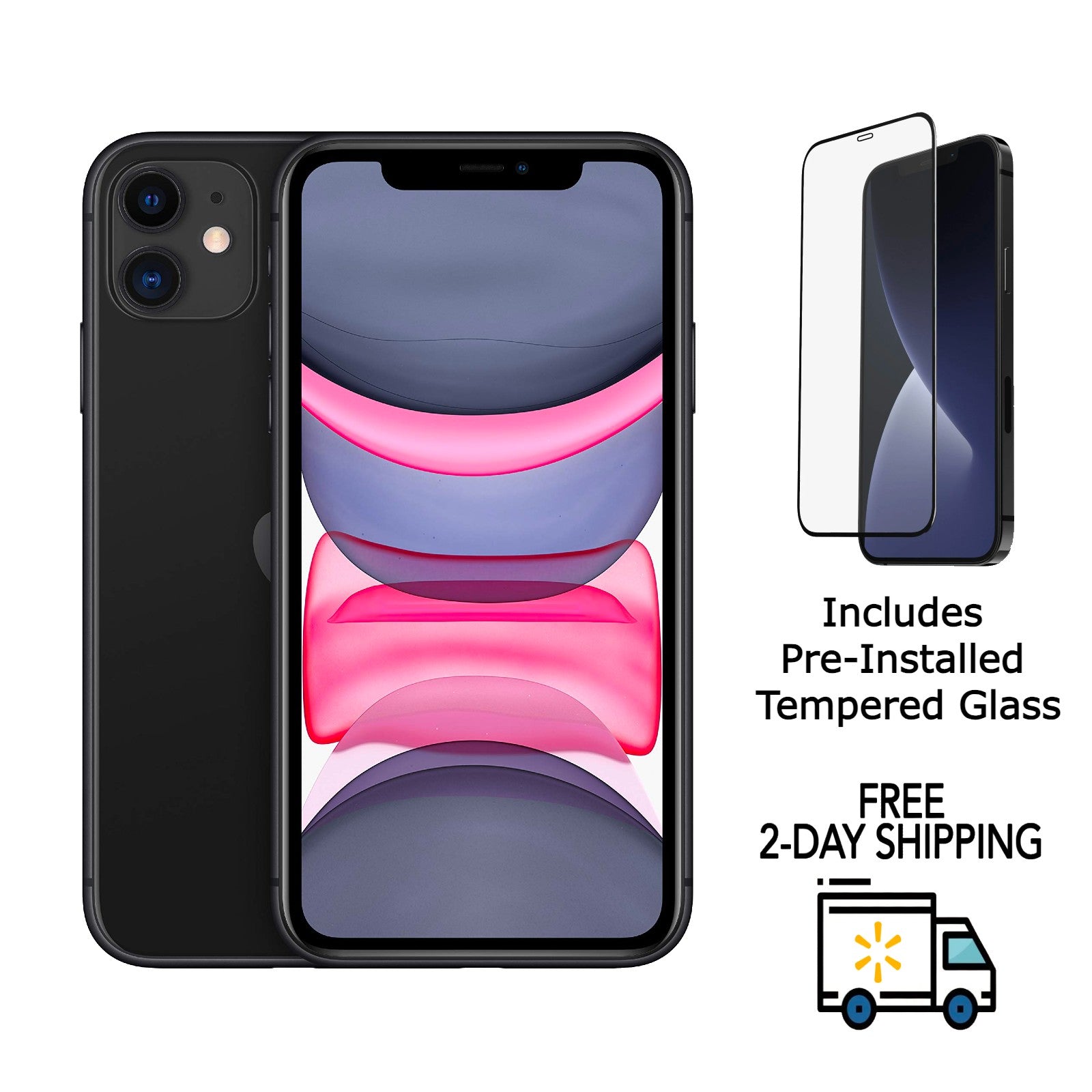 Certified Apple iPhone 11 smartphone – Free 2-Day US Shipping