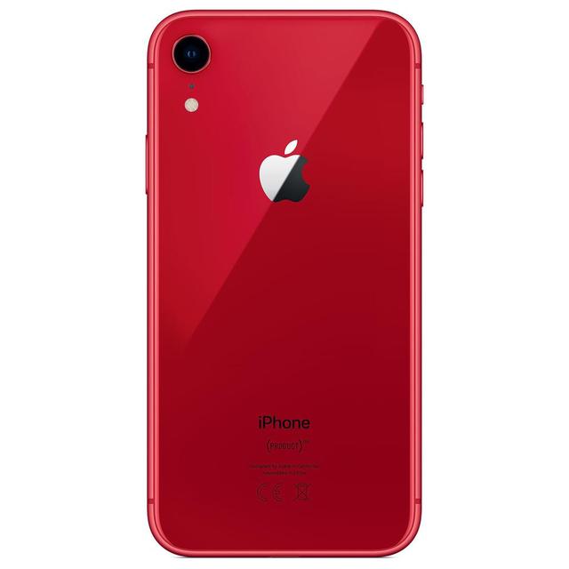 Refurbished Apple iPhone XR | Fully Unlocked | Bundle w/ Pre-Installed Tempered Glass and Bluetooth Earbuds