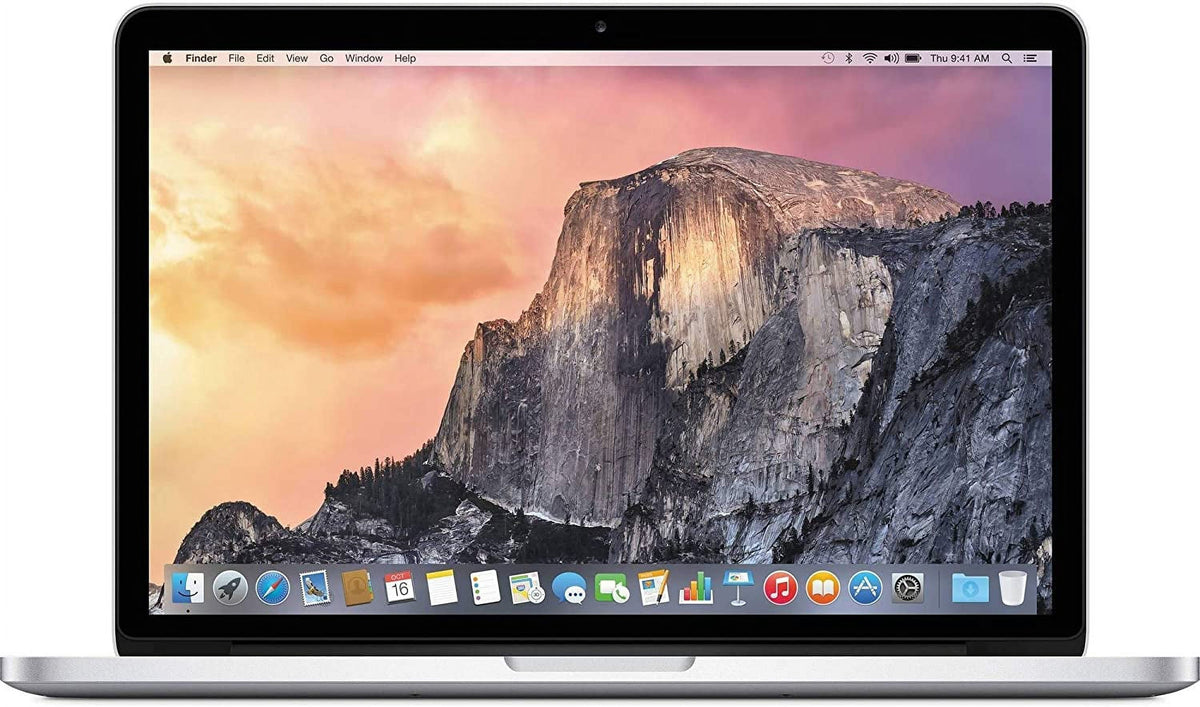 Refurbished Apple MacBook Pro 13.3" (Early 2015) Intel Core i5-5257U CPU @ 2.70GHz A1502 8GB RAM 128GB SSD Silver (Grade A)