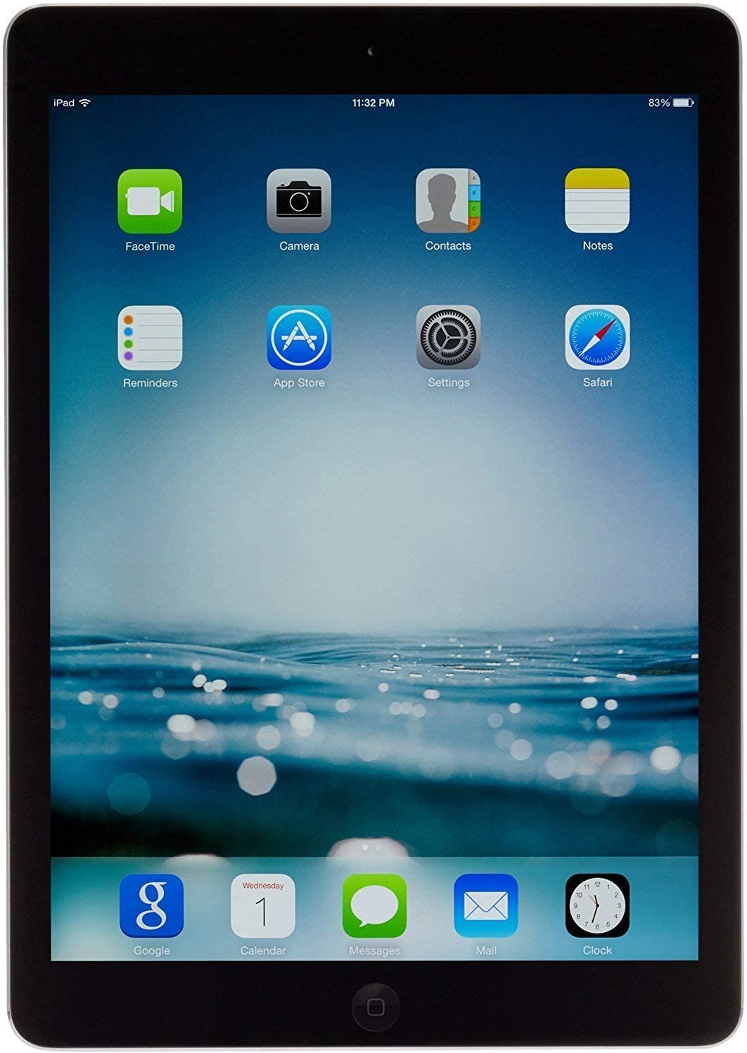 Apple iPad Air A1474 (WiFi) 16GB Space Gray w/ Wireless Earbuds