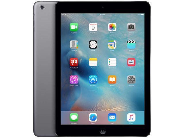 Refurbished Apple iPad Air A1474 (WiFi) 16GB Space Gray (Grade A) w/ Pre-Installed Tempered Glass