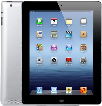 Refurbished Apple iPad 2 A1395 (WiFi) 16GB Black (Grade A) w/ Pre-Installed Tempered Glass