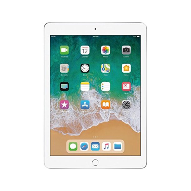 Refurbished Apple iPad 5th Gen A1823 (WiFi + Cellular Unlocked) 128GB Gold (Grade A+) Bundle with Case