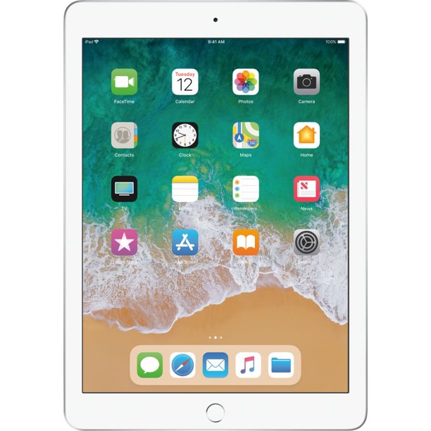 Refurbished Apple iPad 5th Gen A1822 (WiFi) 128GB Silver (Grade A)