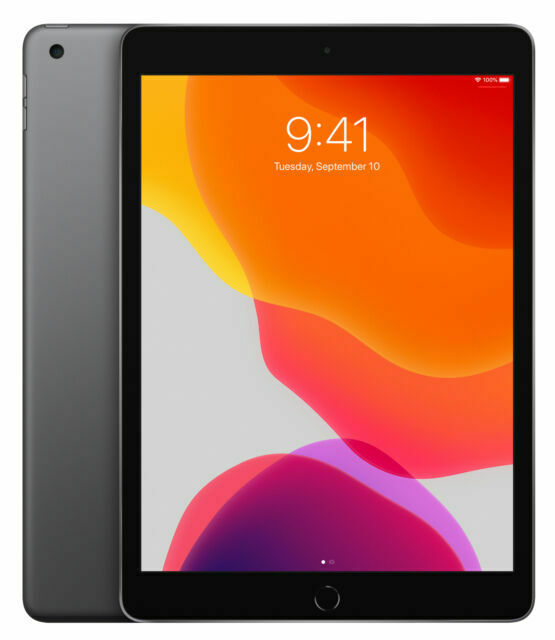 Refurbished Apple iPad 7th Gen A2200 (WiFi + Cellular Unlocked) 128GB Space Gray (Grade A)