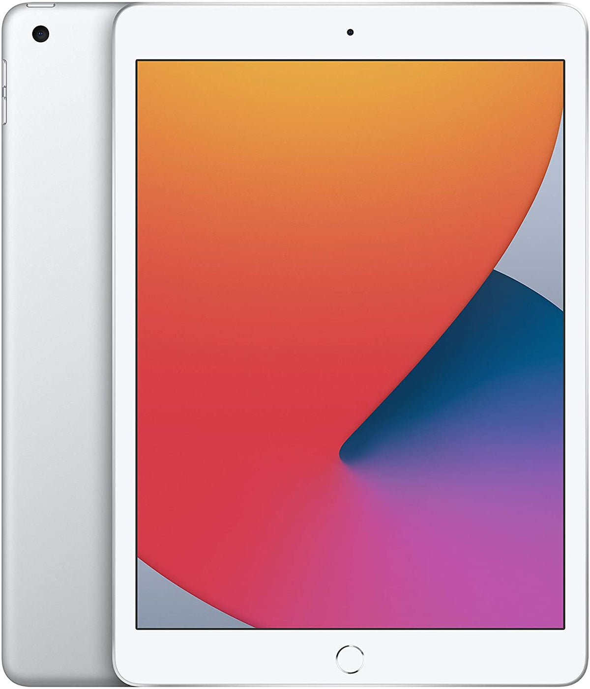 Refurbished Apple iPad 8th Gen A2428 (WiFi + Cellular Unlocked) 32GB Silver (Grade A) Bundle with Case