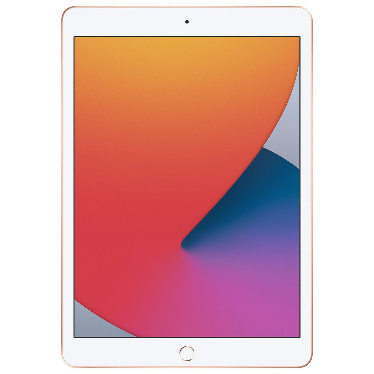 Refurbished Apple iPad 8th Gen A2270 (WiFi) 128GB Gold (Grade B) Bundle with Case, Wireless Earbuds,Tempered Glass Screen Protector