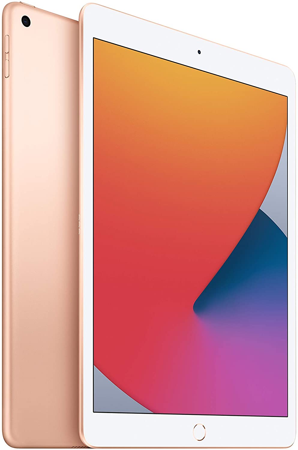 Refurbished Apple iPad 8th Gen A2270 (WiFi) 128GB Gold (Grade B) w/ Pre-Installed Tempered Glass