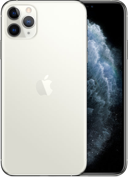 Refurbished Apple iPhone 11 Pro Max A2161 (Fully Unlocked) 256GB Silver (Grade A+)