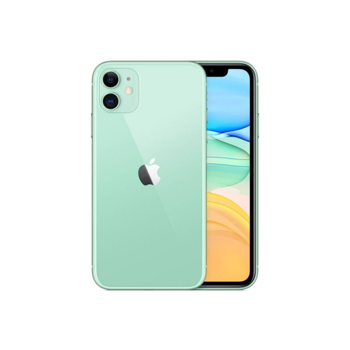 Apple iPhone 11 A2111 (Fully Unlocked) 128GB Green w/ Wireless Earbuds