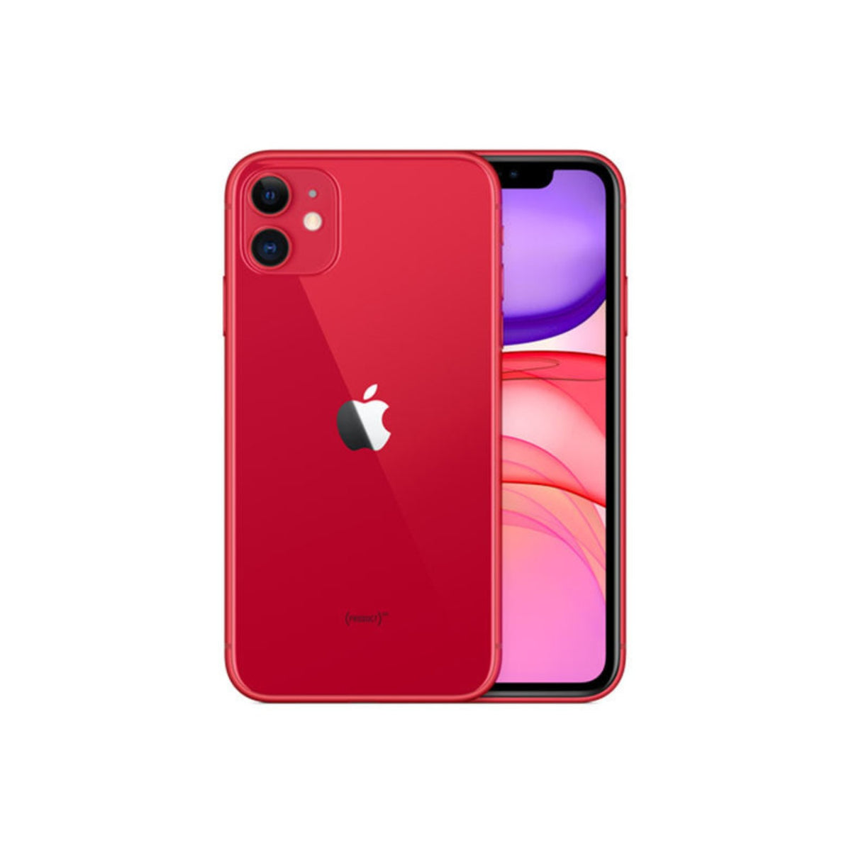 Apple iPhone 11 A2111 (Fully Unlocked) 128GB Red w/ Wireless Earbuds