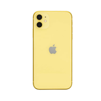 Apple iPhone 11 A2111 (Fully Unlocked) 128GB Yellow w/ Wireless Earbuds