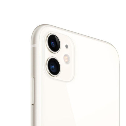 Apple iPhone 11 A2111 (Fully Unlocked) 256GB White w/ Wireless Earbuds