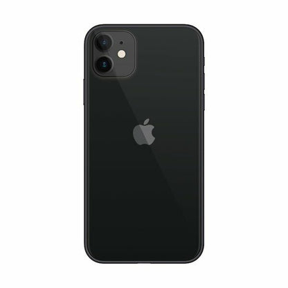 Refurbished Apple iPhone 11 A2111 (Fully Unlocked) 64GB Black (Grade A) w/ Wireless Earbuds