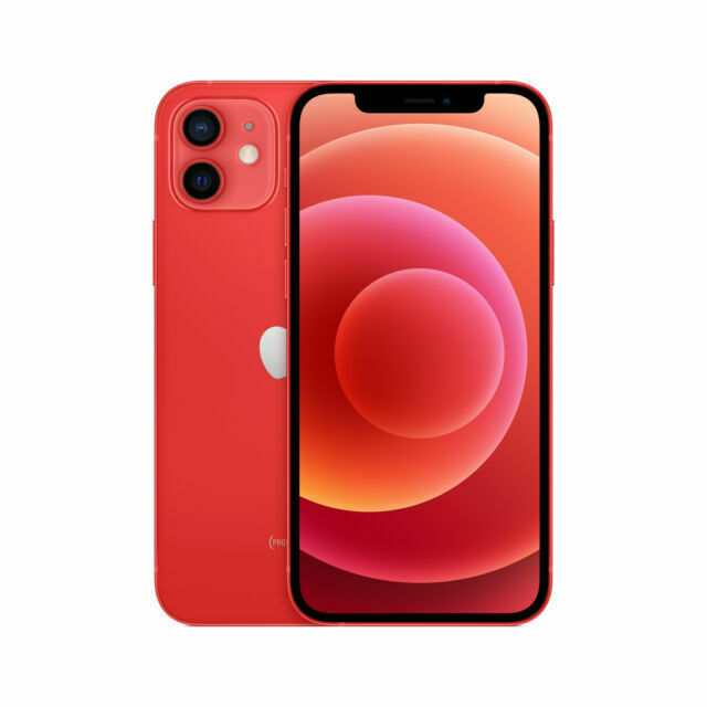 Refurbished Apple iPhone 12 A2172 (Fully Unlocked) 256GB Red (Grade A+)