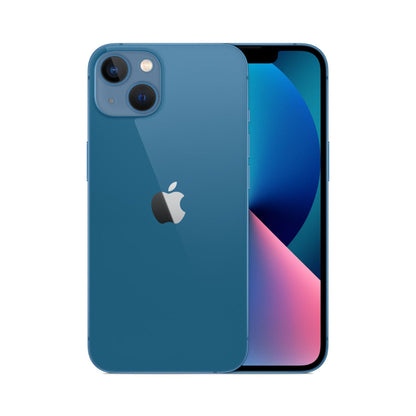 Refurbished Apple iPhone 13 Mini A2481 (Fully Unlocked) 128GB Blue w/ Wireless Earbuds
